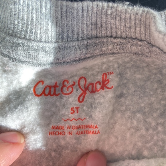 Cat and jack sweatshirt - Picture 4 of 5